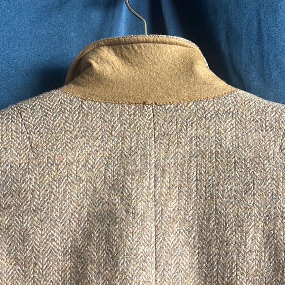 Liz Claiborne Vintage Union Made Wool Jacket w/ Herringbone detail - Picture 11 of 11